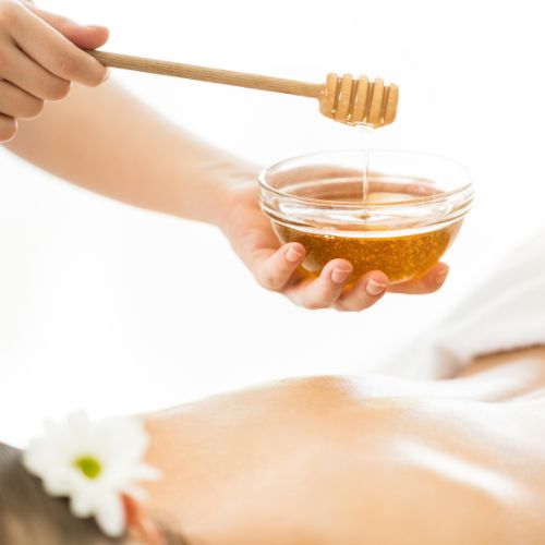 Honig-Massage